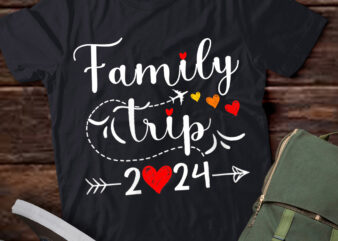 Womens Sisters Road Trip 2024 Weekend Family Vacation Girls Trip V-Neck T-Shirt