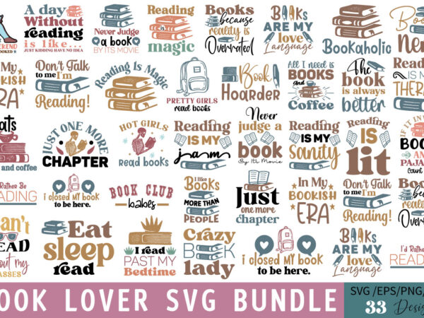 Book lover t-shirt bundle book lover svg bundle