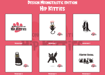 Hip Kitties: Symbols of Style and Joy graphic t shirt
