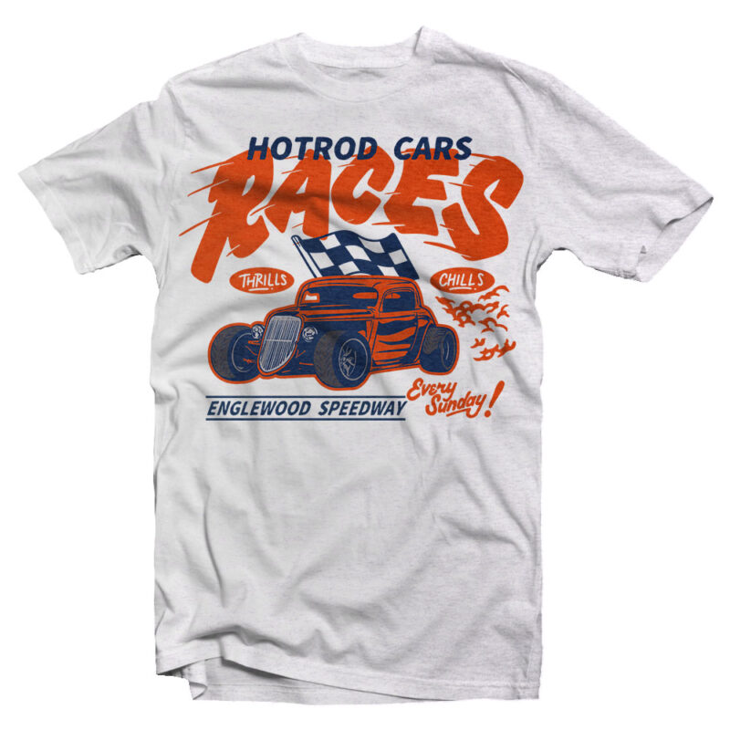 hotrod car races