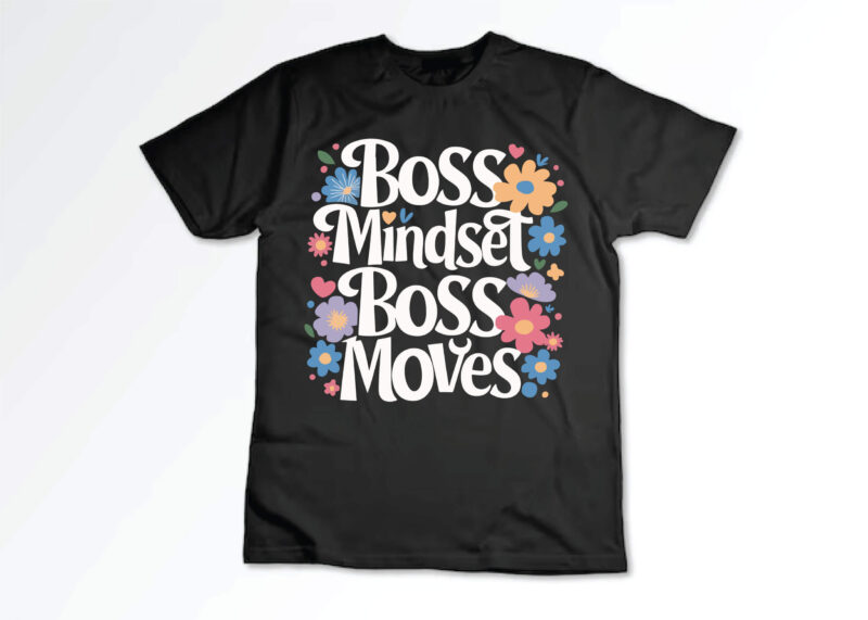 Boss lady hustler women design t shirt bundle