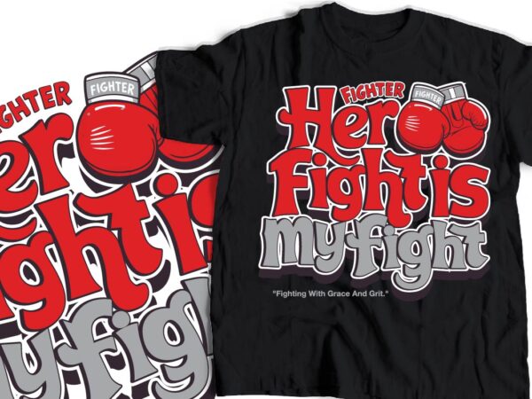 Fight leukemia & lymphomacancer awareness typography design | typography with boxing gloves | red gloves leukemia & lymphoma cancer