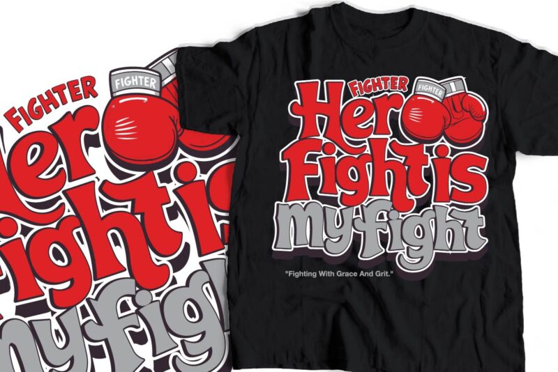 Fight Leukemia & Lymphomacancer awareness typography design | typography with boxing gloves | red gloves Leukemia & Lymphoma cancer