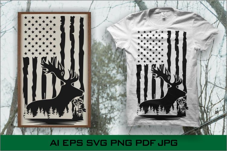 Deer Hunting T Shirt Design Bundle, Deer Hunting SVG Bundle, Deer Hunting PNG Bundle, Deer Hunting T Shirt Design For Sale