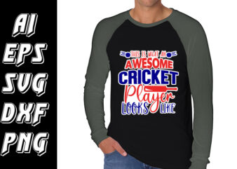 This is what an awesome cricket player looks like, World cup cricket t shirt designs for sale