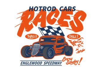 hotrod car races