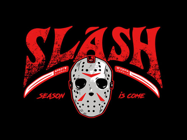 Slash t shirt template vector