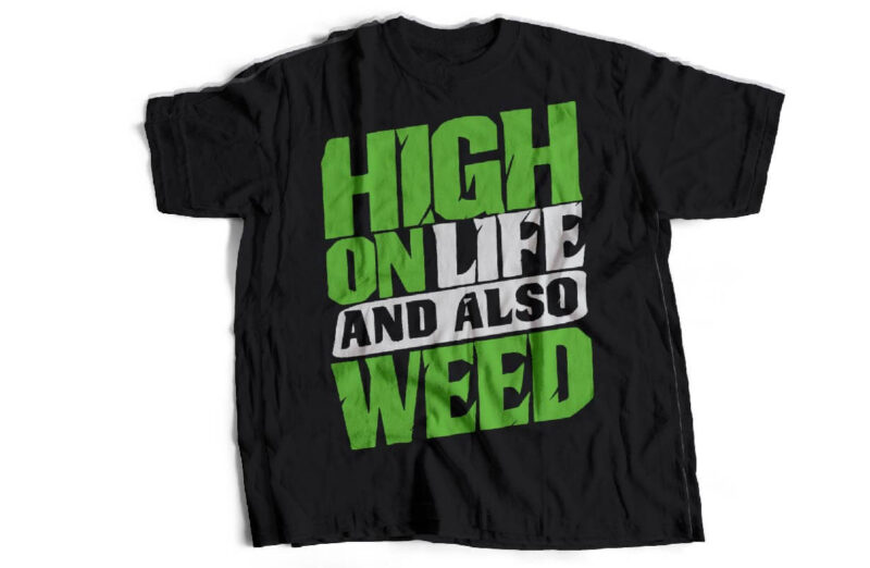 trendy weed and marihuana t-shirt design | bundle of 6 design 20224