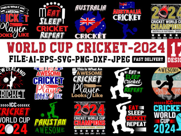 World cup cricket t-shirt bundle, world cup cricket 2024