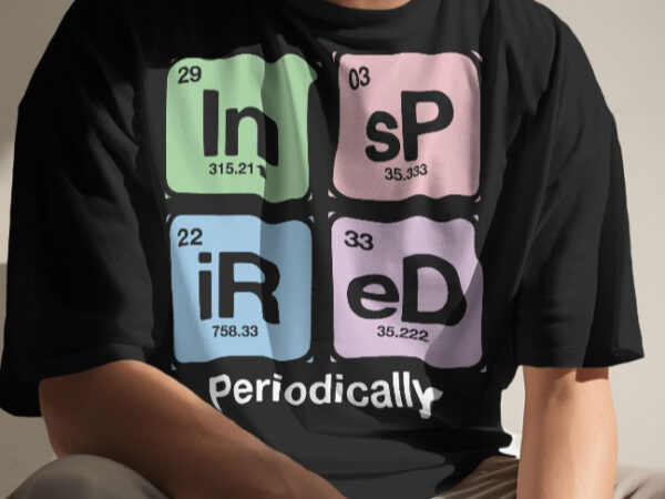 T shirt . chemistry t shirt design concept. periodic elements t shirt, science t shirt template | periodic table t-shirt | chemical periodi