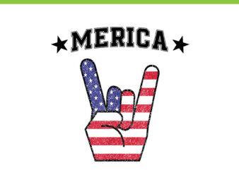 Merica Independence Day Apparel in Red PNG, Merica 4TH Of July PNG