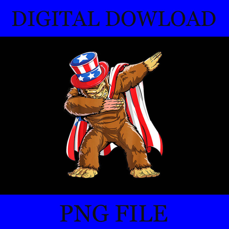 Bundle 4th Of July PNG, Bigfoot 4th Of July PNG, Bigfoot Merica PNG, Bigfoot Merica Rock PNG