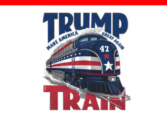 Trump Make America Great Again Train PNG