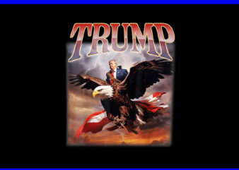 Trump Eagle USA President 2024 Take America Back PNG, Trump 4th Of July PNG