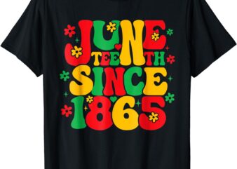 2024 Juneteenth Since 1865 Retro Black Women Kids Girls T-Shirt