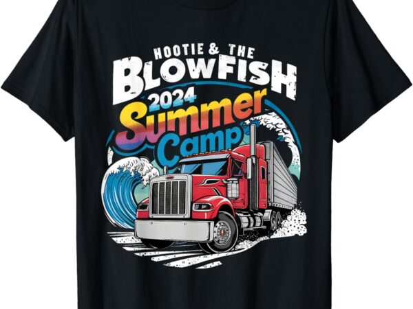 2024 summer camp with truck t-shirt