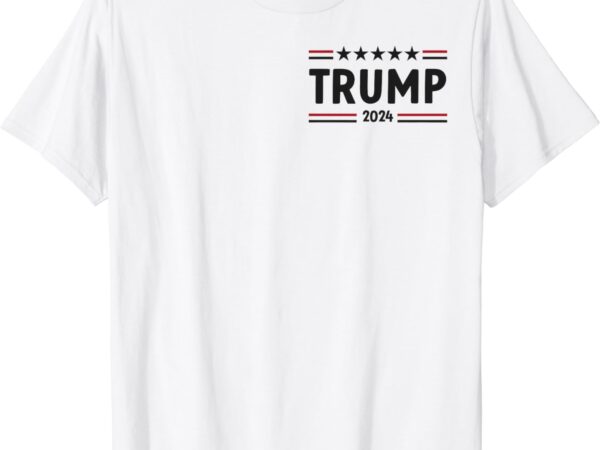 (2sided front+back) vote felon 2024, convicted president t-shirt