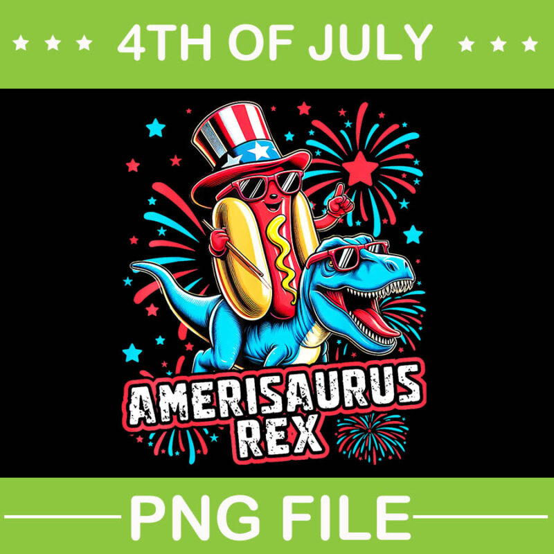 Dinosaur 4th Of July PNG, Dinosaur T-Rex Monster Truck PNG,