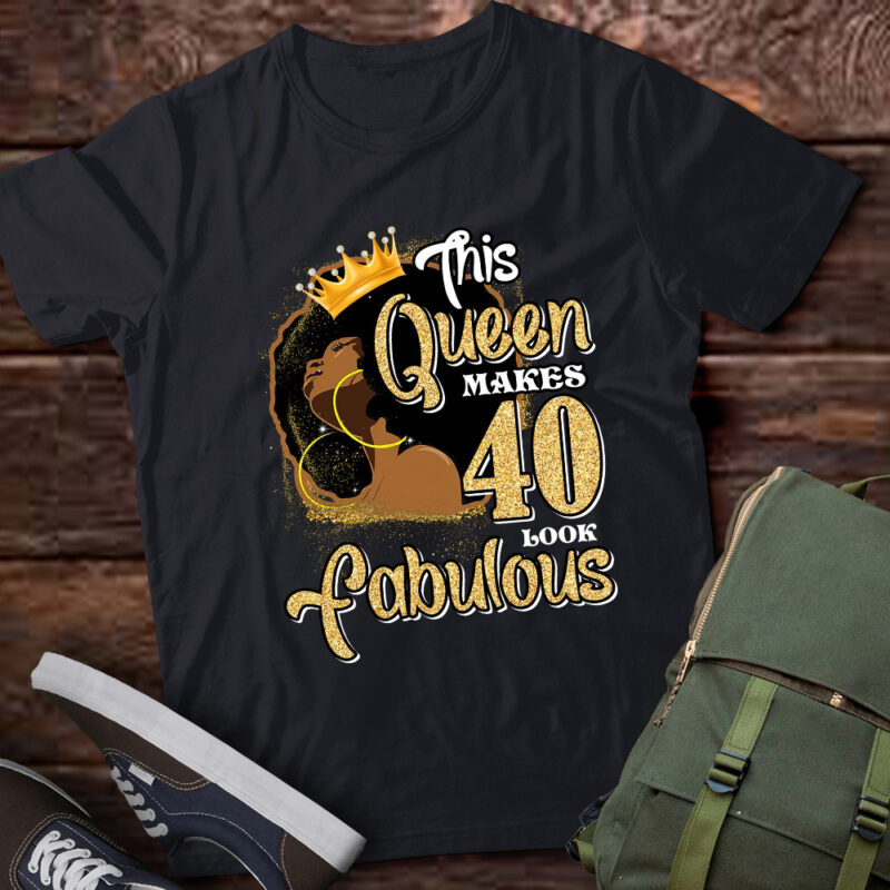 40th Birthday, Birthday Queen Est 1984, Birthday gift LTSD