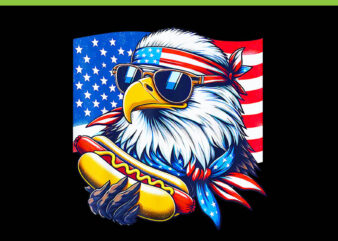 Eagle 4th of july patriotic png, eagle murica png, eagle flag usa png
