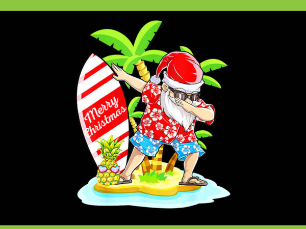 Christmas in july png, christmas in july watermelon png, christmas in july santa dab hawaiian summer png t shirt vector file