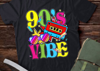 90’s Vibe Retro 1990s 90s Style Party Outfit Men Women Kids T-Shirt ltsp