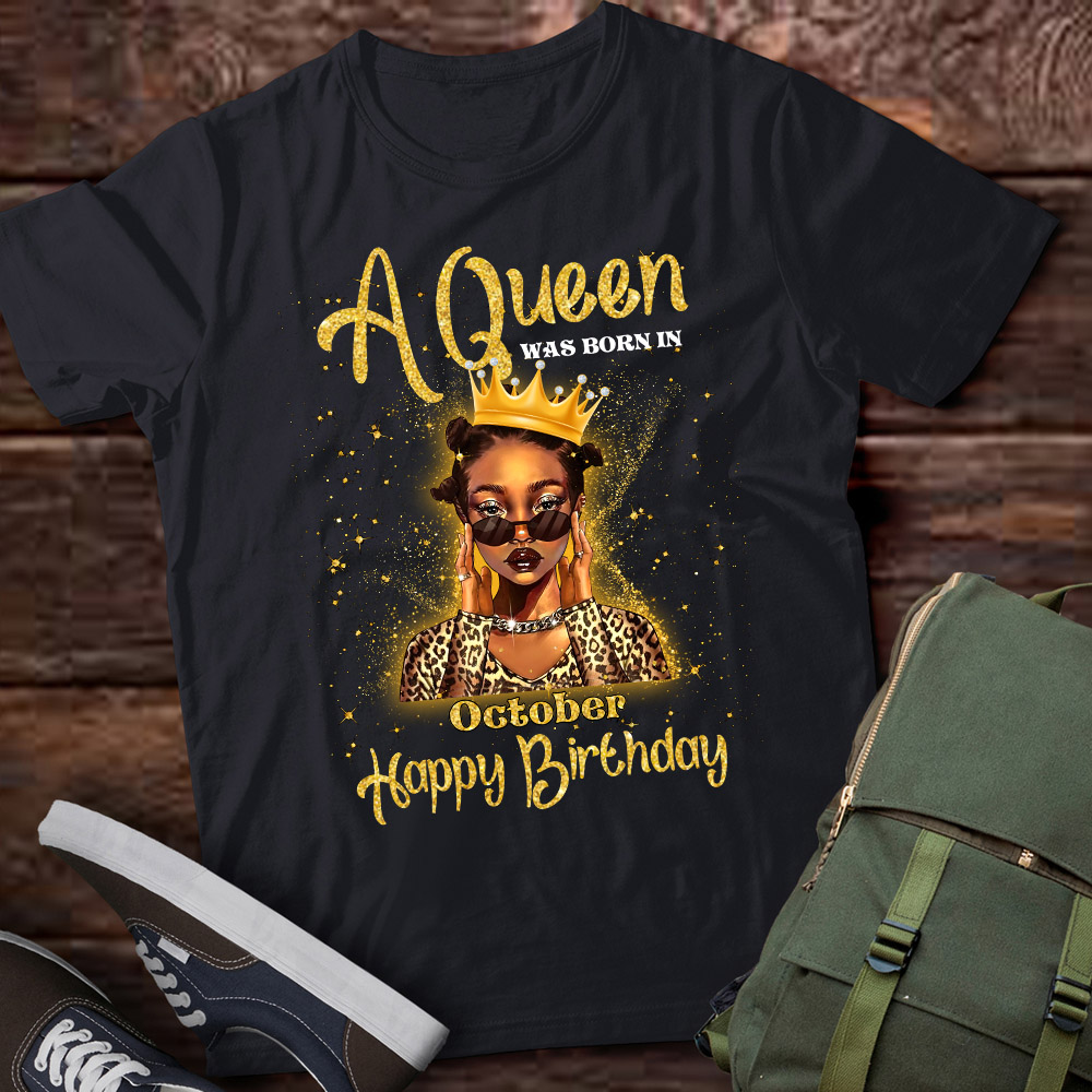 A Queen Was Born In October, Black Queen October, Black Girl, October ...