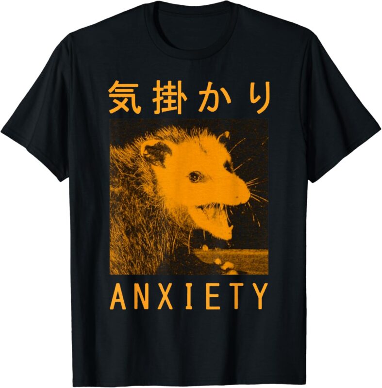 Anxiety Japanese Opossum, Anxiety Opossum Japanese, Anxiety Opossum, Anxiety Opossums, vintage