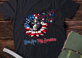 Beagle 4th of July, Love Dog, Dog lover gift, Sunflower dog, American Flag LTSD t shirt template