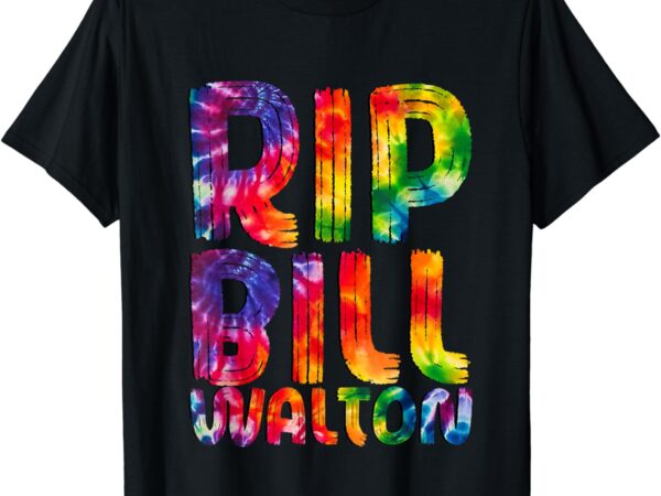 Bill walton tie-dye graphic t-shirt