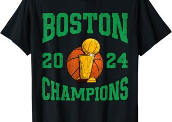 Boston Champions 2024 Design For Men Women T-Shirt
