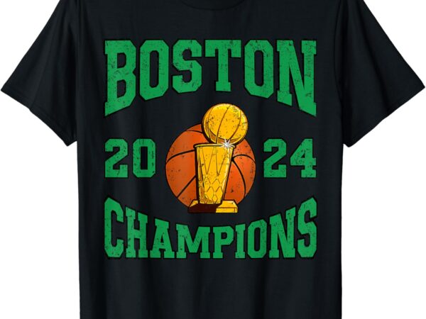 Boston champions 2024 design for men women t-shirt