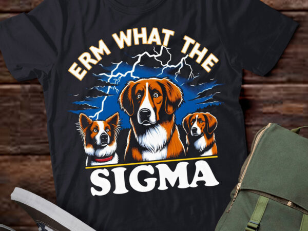 Lt-p2 funny erm the sigma ironic meme quote brittanys dog t shirt vector graphic