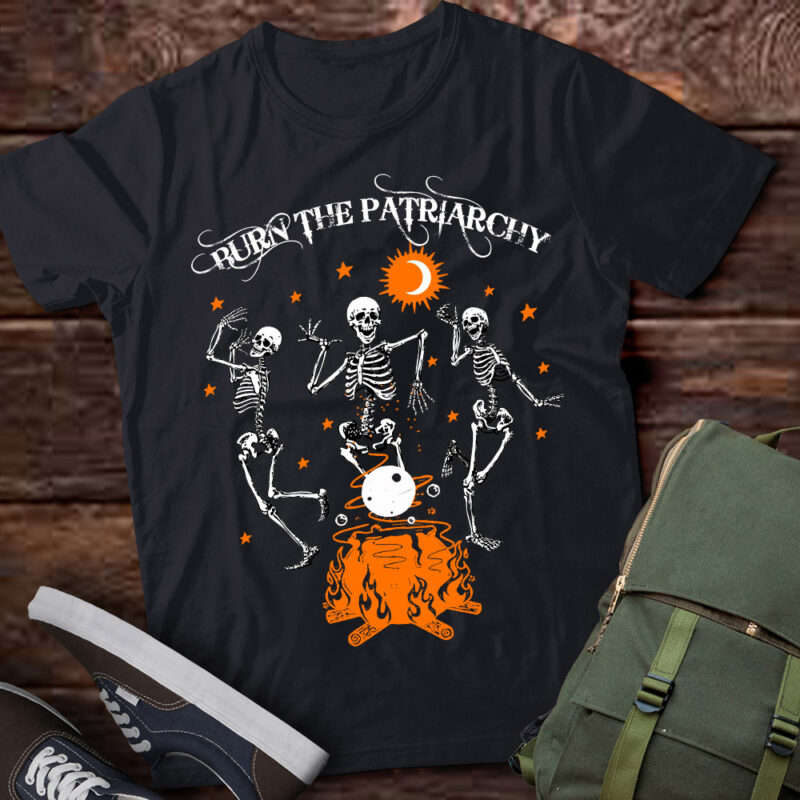 Burn The Patriarchy, Dancing Skeleton Tee, Reproductive Rights , Social Justice LTSD