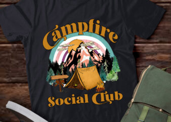 Campfire Social Club, Love Camping LTSD t shirt vector file