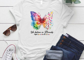 Cancer Warrior , Cancer Survivor , Family Support , Butterfly Shirt, Cancer Ribbon , Fight Cancer In All Colors LTSD t shirt vector file