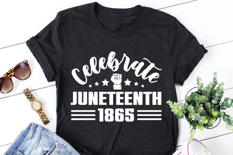 Juneteenth Day T-Shirt Design Bundle