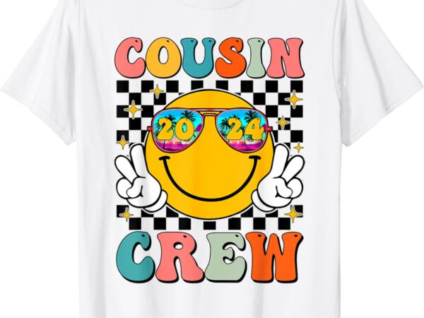 Cousin crew 2024 family summer vacation beach sunglasses t-shirt