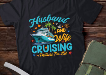 Cruise Husband and Wife Summer Vacation Couple Trip Shirt ltsp t shirt vector file