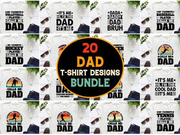 Dad t-shirt design bundle