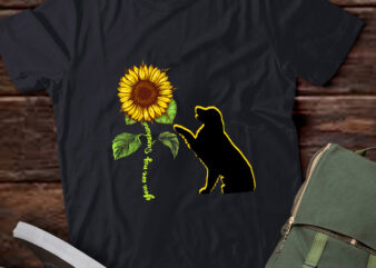 Dog Sunflower, Dog Flower, Dog Art, Dog Sunshine T-Shirt ltsp