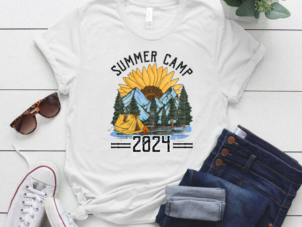 Family summer camping matching group t-shirt ltsp