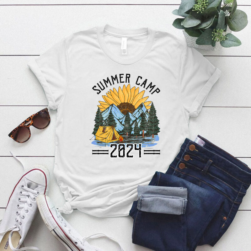 Family Summer Camping Matching Group T-Shirt ltsp