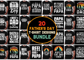 Father’s Day T-Shirt Design Bundle