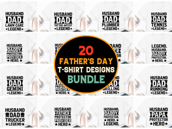 Father’s day t-shirt design bundle