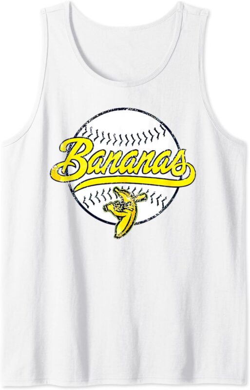 Funny Let’s Go Bananas Tank Top