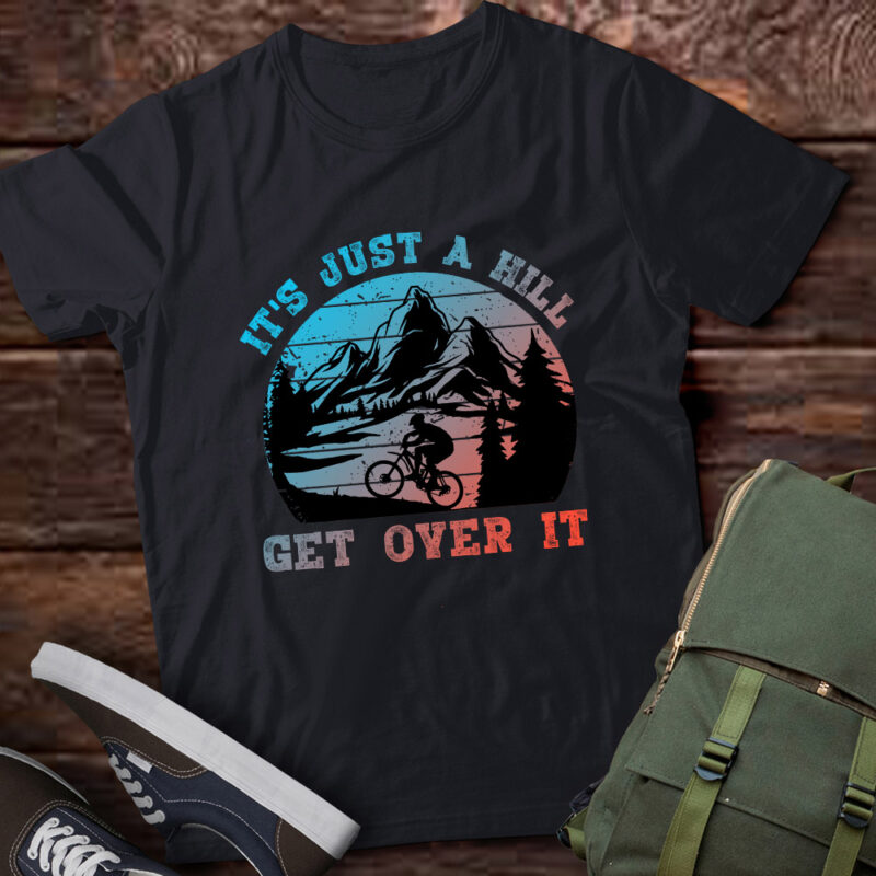 Funny Mountain Biking Art For Men Women Trail Lover MTB T-Shirt ltsp