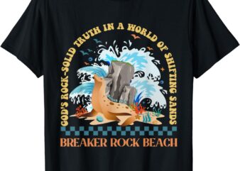 God’s Rock-Solid Breaker Rock Beach VBS 2024 Christian T-Shirt