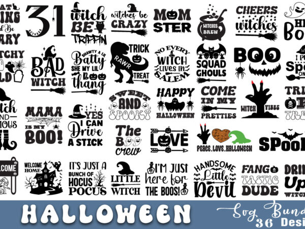 Halloween t-shirt bundle halloween svg bundle