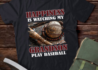 Happiness is watching my grandson play baseball T-Shirt ltsp